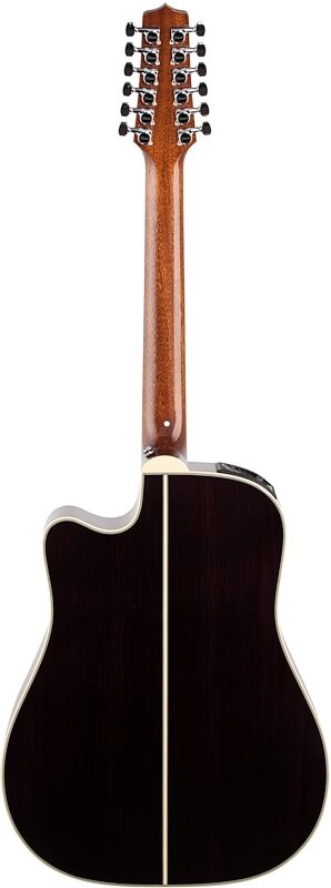 Takamine EF400SCTT Acoustic-Electric Guitar, 12-String (with Case), Natural, Full Straight Back
