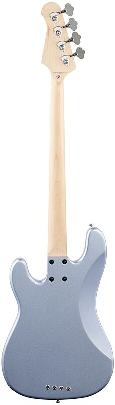 Lakland Skyline 44-64 Custom PJ Maple Fretboard Bass Guitar, Ice Blue, Blemished, Full Straight Back