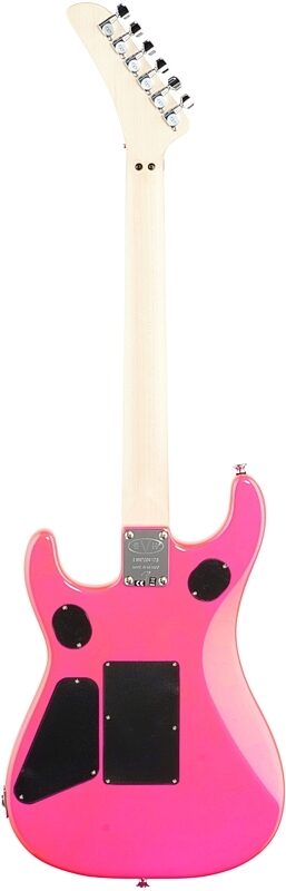 EVH Eddie Van Halen 5150 Series Standard Electric Guitar, Neon Pink, with Maple Fingerboard, Full Straight Back