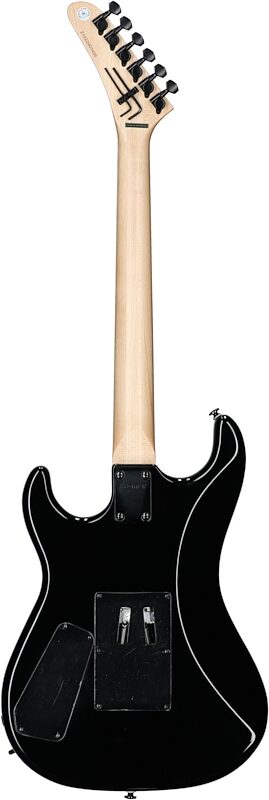Kramer Baretta Custom Graphics Electric Guitar (with EVH D-Tuna and Gig Bag), Feral Cat, Custom Graphics, Full Straight Back