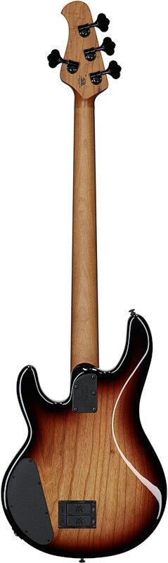 Ernie Ball Music Man StingRay Special HH Electric Bass (with Case), Faded Vintage Sunburst, Ebony Fretboard, Full Straight Back