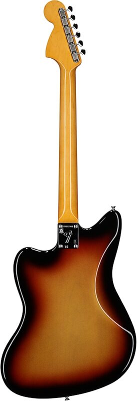 Fender American Vintage II 1966 Jazzmaster Electric Guitar, Rosewood Fingerboard (with Case), 3-Color Sunburst, Full Straight Back