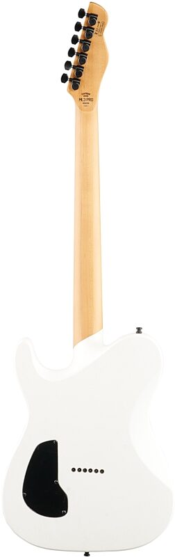 Chapman ML3 Pro Modern Electric Guitar, Hot White, Full Straight Back
