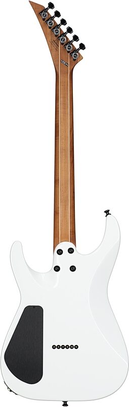 Jackson American Series Virtuoso HT Electric Guitar, (with Case), Snow White, Full Straight Back