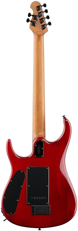 Sterling by Music Man John Petrucci JP150D SM Electric Guitar (with Gig Bag), Blood Orange Burst, Full Straight Back