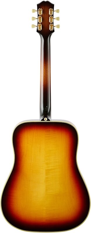 Epiphone USA Frontier Acoustic-Electric Guitar (with Case), Frontier Burst, Full Straight Back