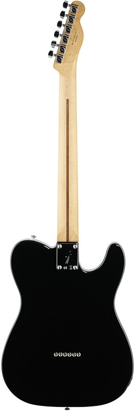 Fender Player Telecaster Electric Guitar, Left-Handed (Maple Fingerboard), Black, Full Straight Back