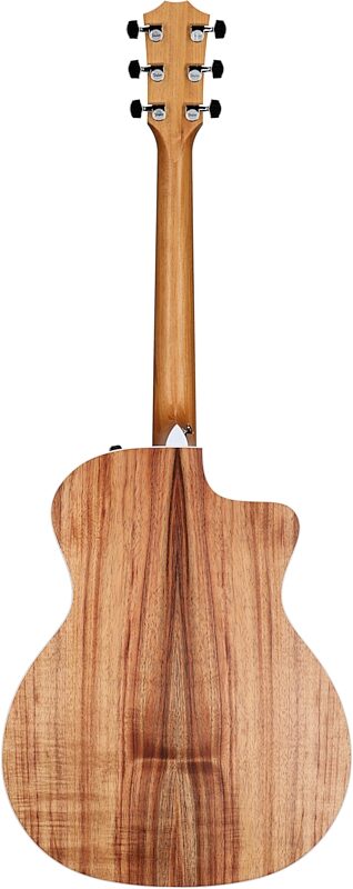 Taylor 214ce Koa Grand Auditorium Acoustic-Electric Guitar, Left-Handed, Natural, Full Straight Back