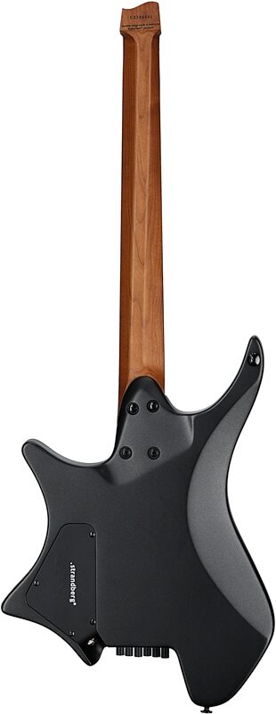 Strandberg Boden Essential 6 Electric Guitar (with Gig Bag), Black Granite, Full Straight Back