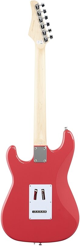 Kramer Focus VT-211S Electric Guitar, Ruby Red, Full Straight Back