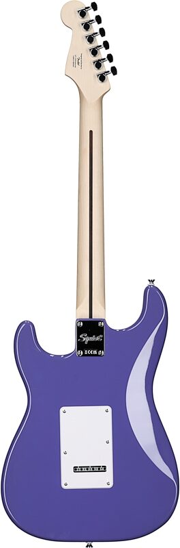 Squier Sonic Stratocaster Electric Guitar, Laurel Fingerboard, Ultraviolet, Full Straight Back