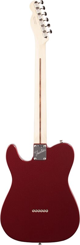 Fender American Performer Telecaster Humbucker Electric Guitar, Rosewood Fingerboard (with Gig Bag), Aubergine, Full Straight Back