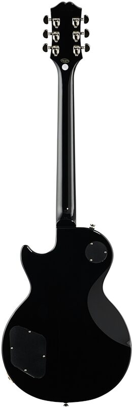 Epiphone Les Paul Muse Electric Guitar, Jet Black Metallic, Full Straight Back