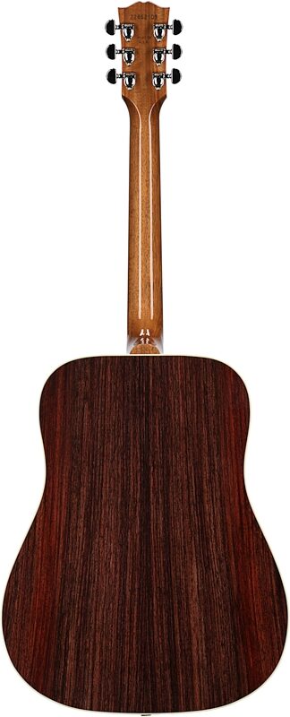 Gibson Hummingbird Studio Walnut Acoustic-Electric Guitar (with Case), Antique Walnut, Full Straight Back