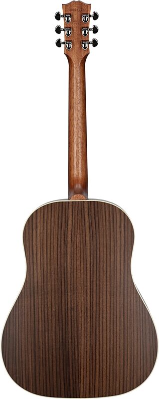 Gibson J-45 Studio Rosewood Acoustic-Electric Guitar, Gloss Finish (with Case), Rosewood Burst, Full Straight Back