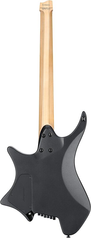 Strandberg Boden Metal NX 6 Electric Guitar (with Gig Bag), Black Granite, Full Straight Back