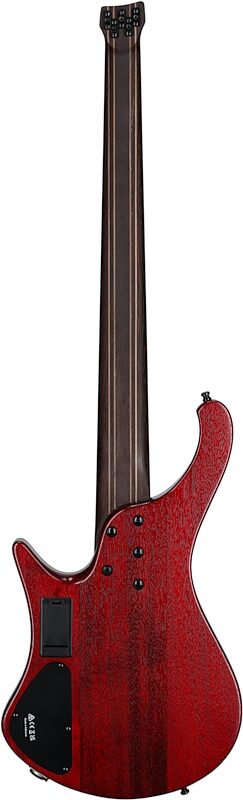 Ibanez EHB1505 Bass Guitar, 5-String (with Gig Bag), Stained Wine Red, Full Straight Back