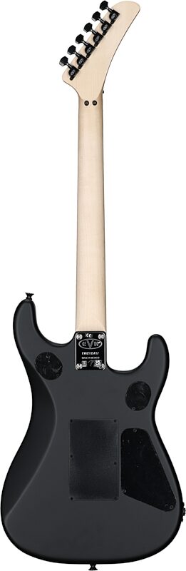 EVH Eddie Van Halen 5150 Series Standard Electric Guitar, Left-Handed, Satin Black, Full Straight Back