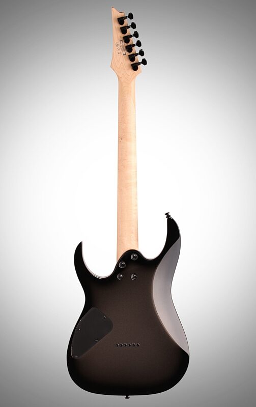 Ibanez GRG121DX Electric Guitar, Metallic Gray Sunburst, Full Straight Back