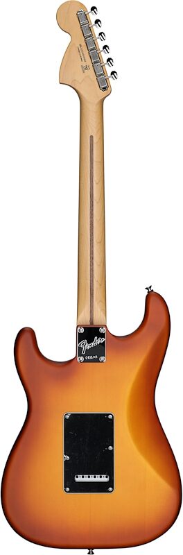 Fender Limited Edition American Performer Timber Stratocaster Electric Guitar, with Rosewood Fingerboard, Honey, Full Straight Back