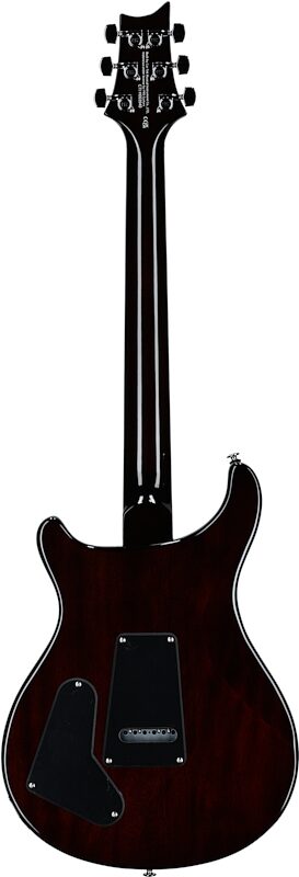 PRS Paul Reed Smith SE Studio Electric Guitar (with Gig Bag), Orange Tiger Smokeburst, Full Straight Back