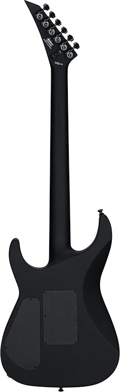 Jackson American Soloist SL2 DX Electric Guitar (with Case), Satin Black, Full Straight Back