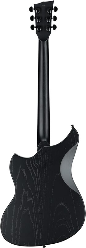 Dunable DE Yeti Electric Guitar (with Gig Bag), Matte Black, Full Straight Back