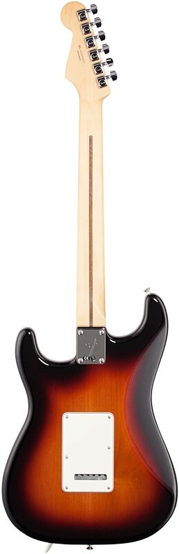 Fender Player Stratocaster Electric Guitar (Maple Fingerboard), 3-Color Sunburst, Full Straight Back