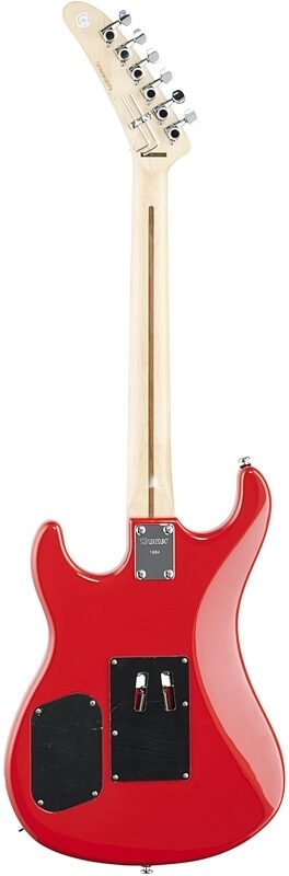 Kramer The 84 Electric Guitar, Radiant Red, Full Straight Back