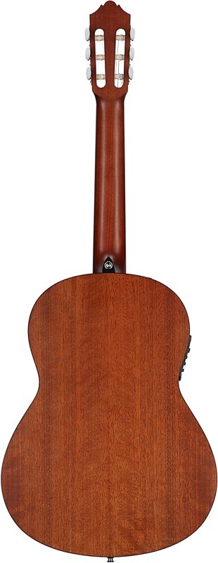 Yamaha CGX122MS Spruce Top Classical Acoustic-Electric Guitar, Natural, Full Straight Back