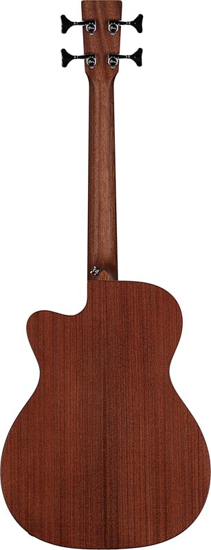 Martin 000CJR-10E Burst Acoustic-Electric Bass (with Gig Bag), New, Full Straight Back