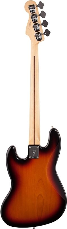 Fender Player Jazz Electric Bass, Maple Fingerboard, 3-Color Sunburst, Full Straight Back