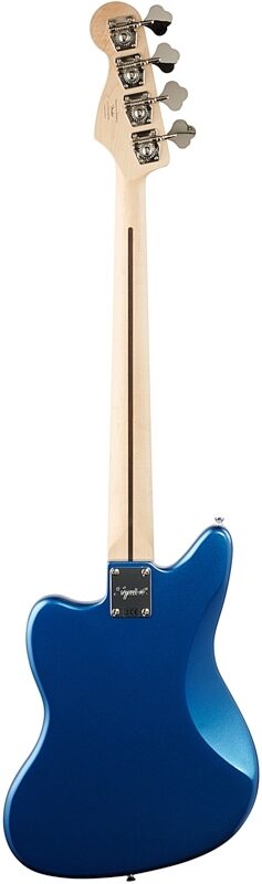 Squier Affinity Jaguar Bass H Electric Bass, Maple Fingerboard, Lake Placid Blue, Full Straight Back