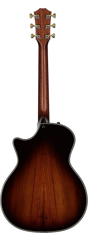 Taylor Builders Edition 814ce Honduran Rosewood Adirondack Grand Auditorium Acoustic-Electric Guitar (with Case), Shaded Edgeburst, Full Straight Back