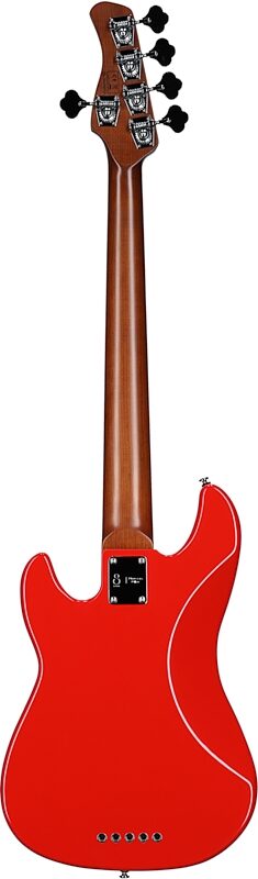 Sire Marcus Miller P5 Electric Bass, 5-String, Red, Full Straight Back