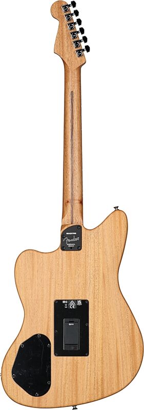Fender Acoustasonic Player Jazzmaster Electric Guitar (with Gig Bag), 2-Color Sunburst, Full Straight Back