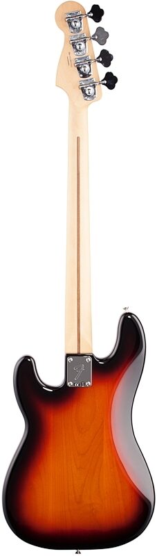 Fender Player Precision Electric Bass, Maple Fingerboard, 3-Color Sunburst, Full Straight Back