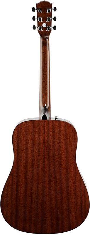 Fender CD-60 V3 Dreadnought Acoustic Guitar (with Case), Sunburst, Full Straight Back