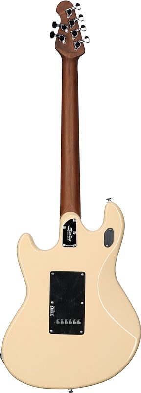 Sterling by Music Man SR50 StingRay Electric Guitar, Buttermilk, Full Straight Back