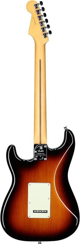 Fender American Professional II Stratocaster Electric Guitar, Rosewood Fingerboard (with Case), 70th Anniversary 2-Color Sunburst, Full Straight Back