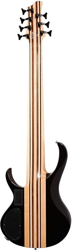 Ibanez BTB747 Bass Workshop Electric Bass, 7-String, Natural Low Gloss, Full Straight Back