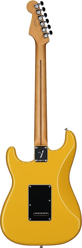Fender Player II Modified Stratocaster HSS Electric Guitar, Rosewood Fingerboard (with Gig Bag), Sun Yellow, Full Straight Back