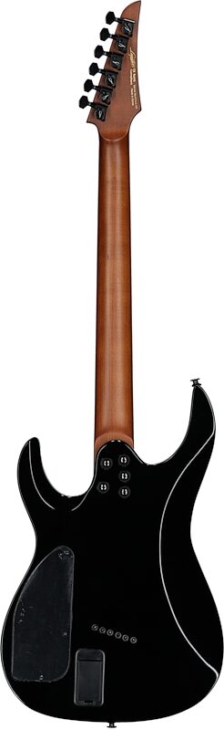 Legator Ninja 6 OD Multi-Scale Electric Guitar, Jupiter Burst, Full Straight Back