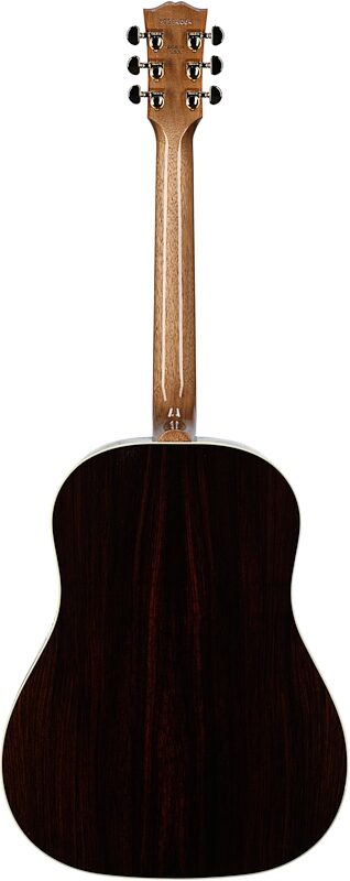 Gibson J-45 Standard Rosewood Acoustic-Electric Guitar (with Case), Rosewood Burst, Full Straight Back