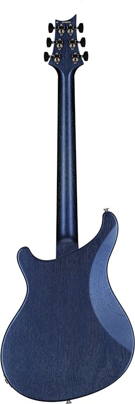 PRS Paul Reed Smith S2 Vela Semi-Hollowbody Electric Guitrar, Satin Metallic Midnight, Full Straight Back