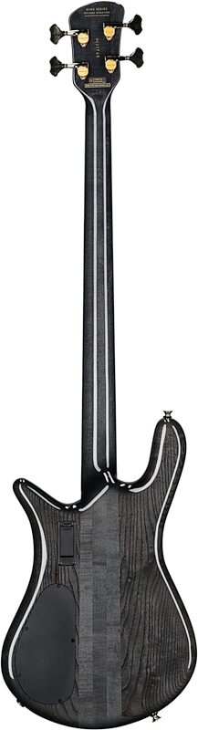 Spector Euro 4 Custom Electric Bass (with Gig Bag), Natural Black Burst, Full Straight Back