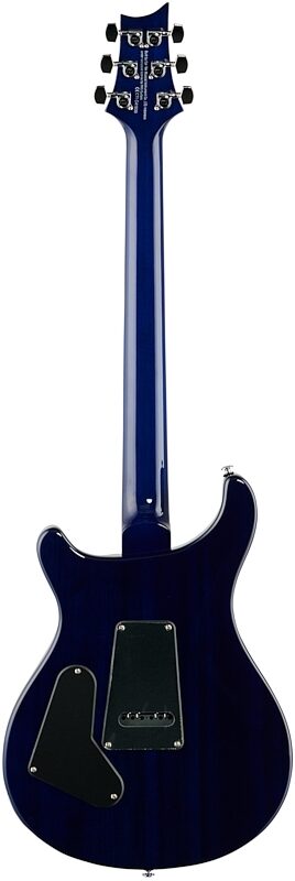 PRS Paul Reed Smith SE Standard 24 Electric Guitar (with Gig Bag), Translucent Blue, Full Straight Back