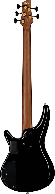 Ibanez SR3505 Prestige Electric Bass, 5-String (with Case), Black, Full Straight Back