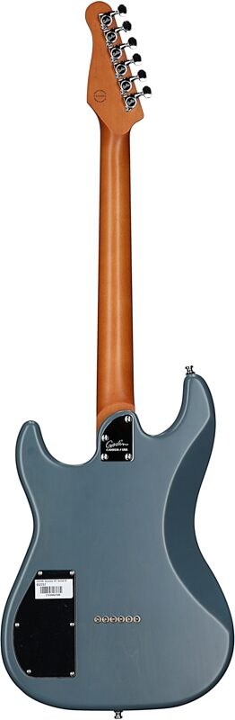 Godin Session Hard-Tail Electric Guitar (with Gig Bag), Arctik Blue, Full Straight Back