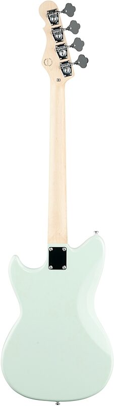 G&L Tribute Series Fallout Bass Guitar, Surf Green, Full Straight Back